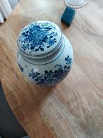 Delfstblauwe pot 30cm hoog. Nummer op onderkant, Antiek en Kunst, Antiek | Porselein, Ophalen of Verzenden