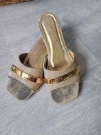 Meisjes hakken maat 34/35 - 1x gedragen, Ophalen of Verzenden, Zo goed als nieuw, Overige kleuren, Schoenen met hoge hakken