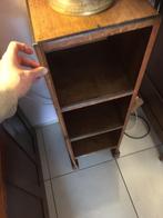 Klein open kastje, Ophalen, Gebruikt