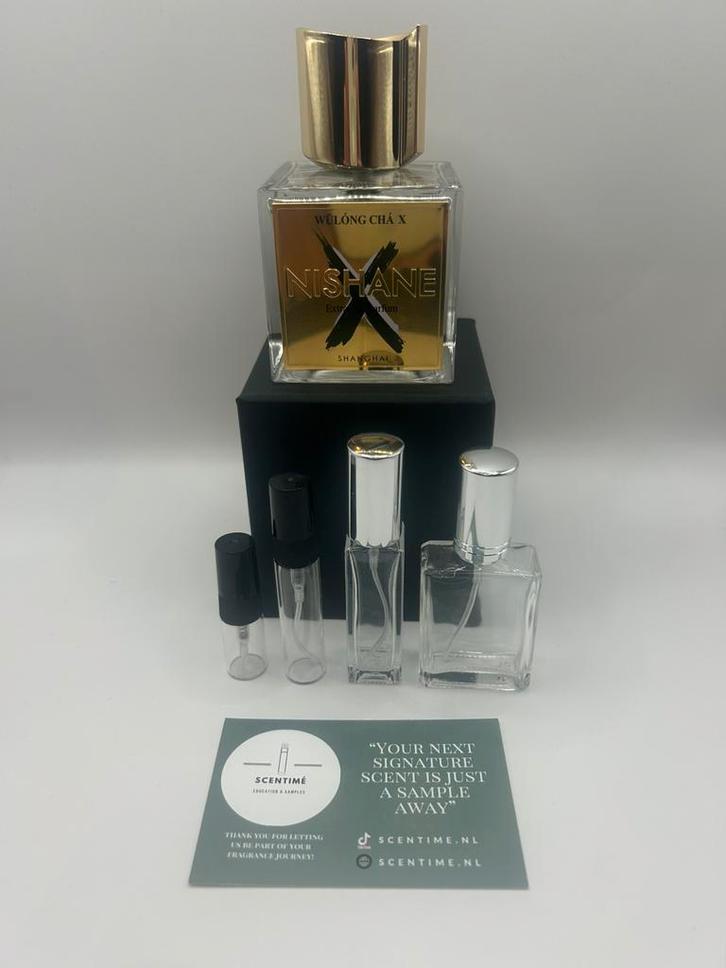 Nishane Wulong Cha X- sample/tester/decant, Sieraden, Tassen en Uiterlijk, Uiterlijk | Parfum, Nieuw, Verzenden