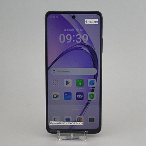 Oppo A80 5G 256GB DUOS Zwart/Grijs, Telecommunicatie, Mobiele telefoons | Overige merken, Zo goed als nieuw