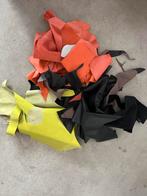 Stukjes leer, Hobby en Vrije tijd, Stoffen en Lappen, Overige kleuren, Leer of Kunstleer, Ophalen of Verzenden, Zo goed als nieuw