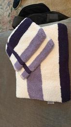 Set badhanddoek en washandjes nieuw van Dijck, Huis en Inrichting, Ophalen of Verzenden, Nieuw, Paars, Handdoek