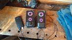 Battletron pc speakers met led, Ophalen of Verzenden, Zo goed als nieuw