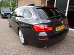BMW 5-serie Touring 520d High Executive Automaat / Leder / N, Auto's, BMW, Automaat, Euro 5, Achterwielaandrijving, Zwart