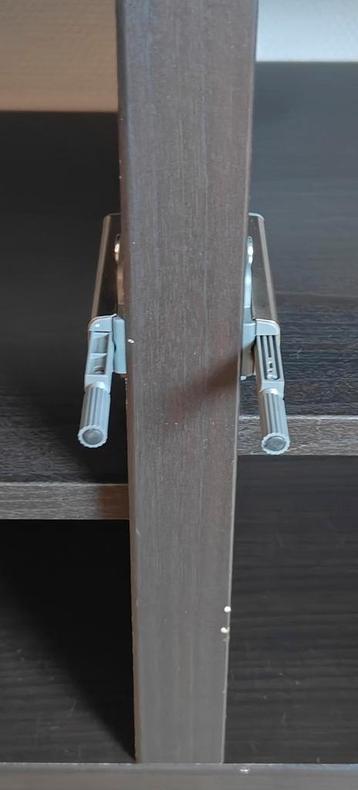 Zwart Ikea BESTÄ TV-Meubel met 2 Drukdeuren - afbeelding 8