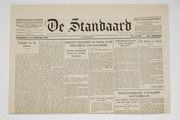 12 februari 1942 - De Standaard | Heruitgave 1994 beschikbaar voor biedingen