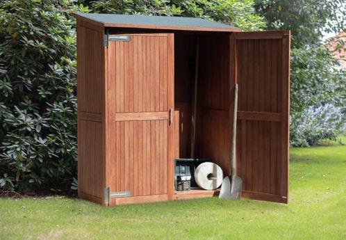 Tuinkast hardhout incl. dakleer, Tuin en Terras, Bergingen en Tuinkasten, Nieuw, Overige typen, Hout, Ophalen of Verzenden