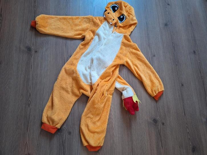 onesie verkleedpak pokemon, Kinderen en Baby's, Carnavalskleding en Verkleedspullen, Gebruikt, Jongen of Meisje, 104 of kleiner