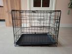 Adori hondenbench zwart, 62x44x50 cm, Dieren en Toebehoren, Hondenhokken, Ophalen, Zo goed als nieuw, Minder dan 65 cm