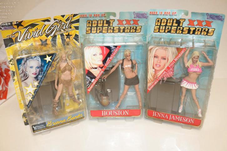 3 Adult XXX Super stars figures - Plastic Fantasy Nieuw, Hobby en Vrije tijd, Modelauto's | 1:18, Zo goed als nieuw, Auto, Kyosho