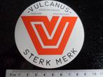 sticker vulcanus ijzergieterijen vaassen doetinchem logo V, Verzamelen, Stickers, Verzenden, Zo goed als nieuw, Bedrijf of Vereniging