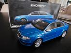 MINICHAMPS AUDI RS4 1:18, Hobby en Vrije tijd, Modelauto's | 1:18, Ophalen of Verzenden, Zo goed als nieuw, MiniChamps