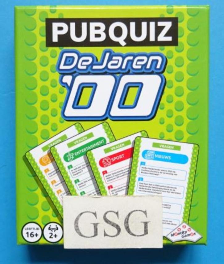 Pubquiz de jaren '00 nr. 21969-00, Hobby en Vrije tijd, Gezelschapsspellen | Overige, Nieuw, Ophalen