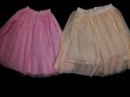 Tutu tule petticoat rok  carnaval  feestje roze beige nieuw, Nieuw, Carnaval, Maat 38/40 (M), Ophalen of Verzenden