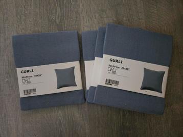 Blauwe kussensloop hoezen 50x50cm Gurli Ikea beschikbaar voor biedingen