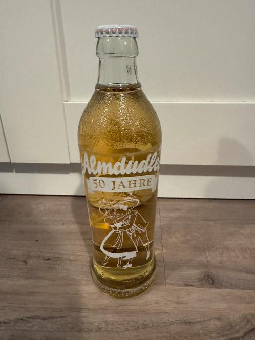 Almdudler fles 50 jaar zeldzaam, Verzamelen, Merken en Reclamevoorwerpen, Nieuw, Gebruiksvoorwerp, Ophalen of Verzenden