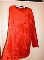 Rood fluweel trui tuniek jackpot maat m l, Kleding | Dames, Ophalen of Verzenden, Zo goed als nieuw