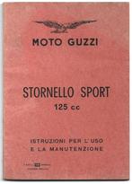 Moto Guzzi Stornello Sport handleiding manutenzione (7481z), Motoren, Handleidingen en Instructieboekjes, Moto Guzzi