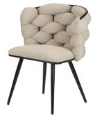 Rock Chair Beige – Moderne Eetkamerstoelen in Naturel Look (, Overige kleuren, Japandi, Hotel Chique, Modern, Ophalen of Verzenden