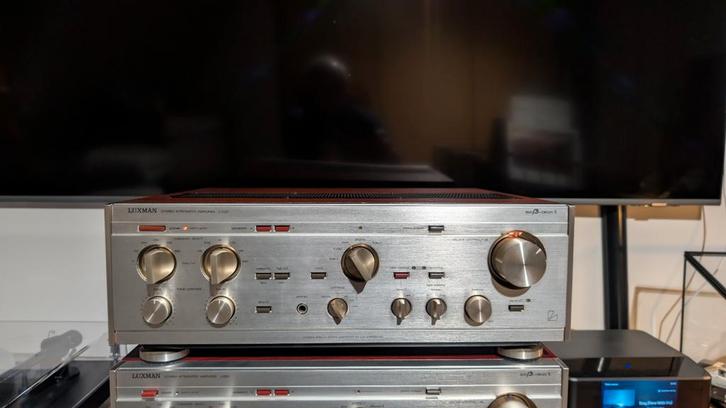 Luxman L525 versterker - Overcompleet, Audio, Tv en Foto, Versterkers en Receivers, Gebruikt, Stereo, 60 tot 120 watt, Overige merken