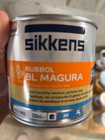 Sikkens rubbol BL Magura lichtgrijze lak 0,5liter, Ophalen of Verzenden, Nieuw, Materiaal