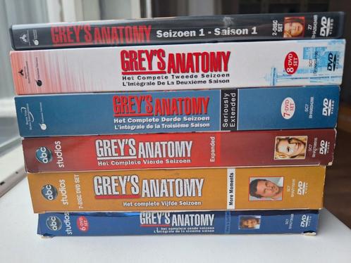 Lekker bingewatchen? 6 seizoenen Grey's Anatomy op dvd!!, Cd's en Dvd's, Dvd's | Drama, Gebruikt, Drama, Boxset, Vanaf 12 jaar