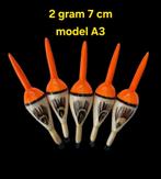 HANDGEMAAKTE KARPER DOBBER 2 GRAM BALSAHOUT €3,50 PST, Watersport en Boten, Ophalen of Verzenden, Nieuw, Dobber of Lood