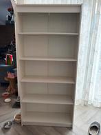 2 witte boekenkasten - gebruikt, Huis en Inrichting, Ophalen, Gebruikt, 50 tot 100 cm, Minder dan 25 cm