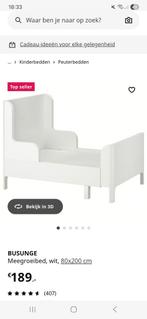 Meegroei bed!, Kinderen en Baby's, Kinderkamer | Bedden, Ophalen, Zo goed als nieuw, 180 cm of meer, 70 tot 85 cm