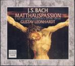 Bach Matthäus Passion Leonhardt 3cd (1990), Cd's en Dvd's, Cd's | Klassiek, Ophalen of Verzenden, Vocaal, Barok, Zo goed als nieuw
