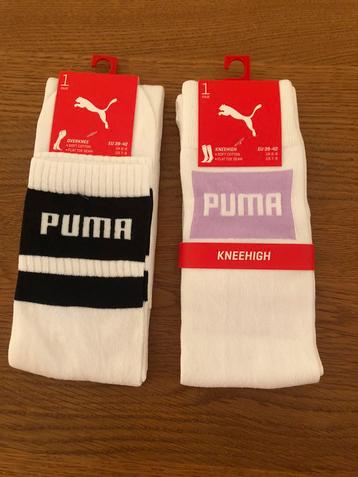 PUMA knie sokken dames 39-43 2 paar NIEUW beschikbaar voor biedingen