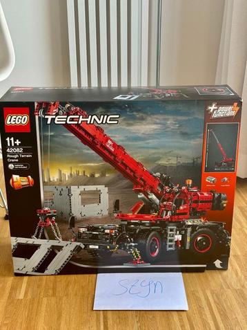 LEGO 42082 Terrain Crane – Nieuw & Geseald – Technic beschikbaar voor biedingen