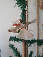 Antieke Kerstversiering  - Kerstman in vliegtuig, Ophalen of Verzenden, Zo goed als nieuw