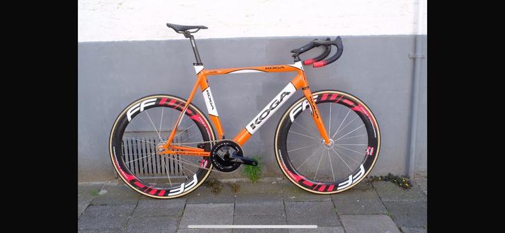 Baanfiets Koga Fulltrack Pro scandium, Fietsen en Brommers, Fietsen | Racefietsen, Zo goed als nieuw, Overige merken, Meer dan 20 versnellingen