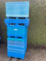 Te koop partij kunstof plastic pallets 106st vlonder vloer, Tuin en Terras, Terrasdelen en Vlonders, Ophalen, Zo goed als nieuw