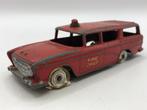 Dinky Toys 257 Nash Rambler Fire Chief -bandjes SLECHT- M12, Hobby en Vrije tijd, Modelauto's | 1:43, Gebruikt, Auto, Dinky Toys