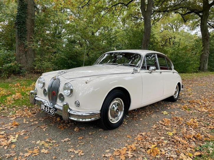 Jaguar MK 2 3.4 Litre Automatic - 1967, Auto's, Oldtimers, Bedrijf, Lederen bekleding, Radio, Jaguar, Benzine, Sedan, Automaat