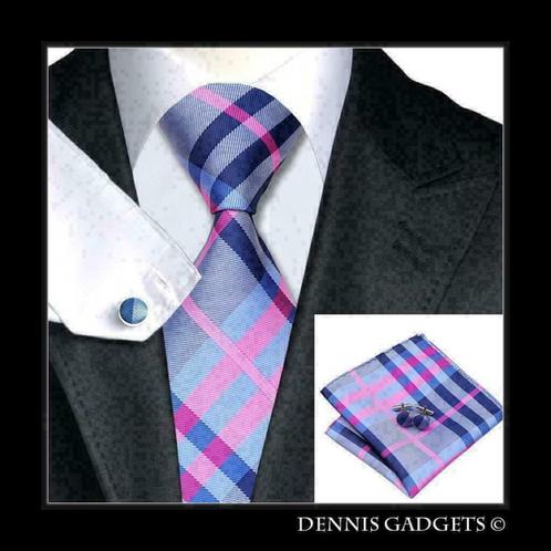 Dennis Gadgets: 100 % zijden stropdas ( 3 delig !! ) DG0467, Kleding | Heren, Stropdassen, Nieuw, Met patroon, Overige kleuren