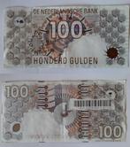 100 gulden biljet 1992 Steenuil 8593, Postzegels en Munten, Bankbiljetten | Nederland, 100 gulden, Verzenden