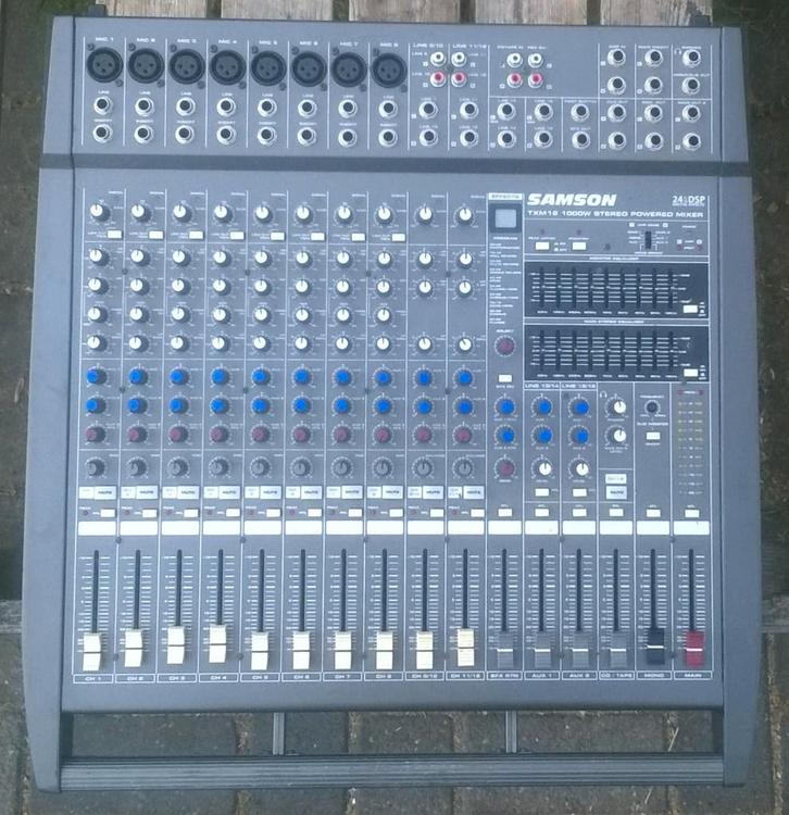 Mengpanelen, diverse soorten en prijzen, Muziek en Instrumenten, Mengpanelen, Gebruikt, 20 kanalen of meer, Microfooningang, Ophalen of Verzenden