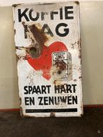 Leuk koffie Hag bord  met een dubieus verleden, Antiek en Kunst, Verzenden