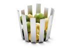 RVS mand | broodmand | fruitschaal ZACK, Serie TOSTO (30673), Overige materialen, Mand, Rond, Nieuw