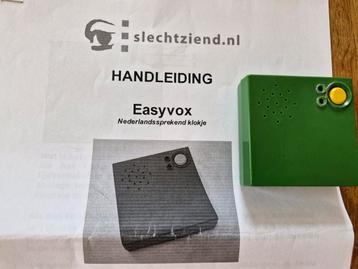Easyvox Sprekende Klok voor Blinden/Slechtzienden beschikbaar voor biedingen