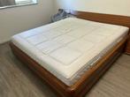 Tweepersoons bed van kersenhout (180x200 cm), Huis en Inrichting, Slaapkamer | Bedden, Ophalen, Gebruikt, Tweepersoons, 180 cm