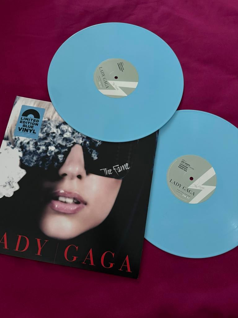 Lady Gaga - The Fame - Blauwe Vinyl Editie, Ophalen of Verzenden, 2000 tot heden, Zo goed als nieuw, 12 inch