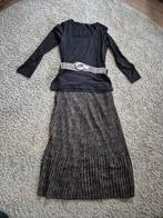 Lange rok. ELVIRA  Mt L, Kleding | Dames, Bodywarmers, Zwart, Maat 42/44 (L), Ophalen of Verzenden, Zo goed als nieuw