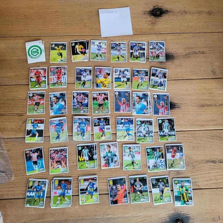AH voetbalplaatjes 2019-2020, 40 stuks, Verzamelen, Sportartikelen en Voetbal, Zo goed als nieuw, Poster, Plaatje of Sticker, Overige binnenlandse clubs