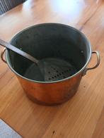 Koperen pan, Ophalen of Verzenden, Gebruikt, Overige materialen, Overige typen