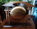 Tafelgong met klopper meditatie yoga ayurveda klankschaal, Ophalen of Verzenden